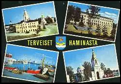 x05574; Hamina Suomi. Finnland. Terveiset Haminasta.