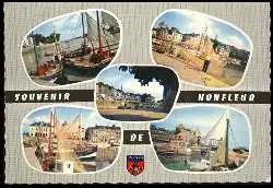 x05575; Honfleur, Souvenir de. Calvados.