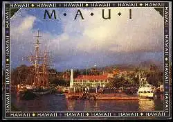 x05722; Maui. Hawaii. Lahaina Harbor.