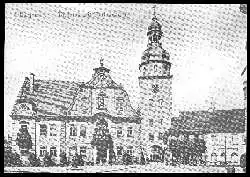 x05805; Ettlingen. Rathaus mit Rathausturm. Reprint.