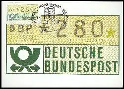 x06004; Deutsche Bundespost. Automatenmarken.