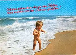 x06124; Kind an der Meer.