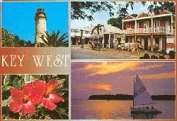 x06127; KEY WEST, FLORIDA. The Tropical Island.