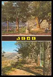 x06317; Jaca. Promenade de la Cantera et Arbre de la Sante.