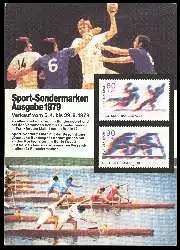 x06319; Sport Sondermarken Ausgabe 1979.