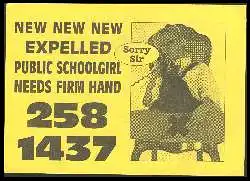x06376; Public Schoolgirl needs firm hand. Keine AK.