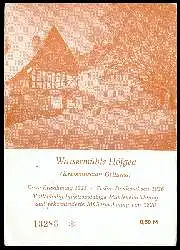 x06406; Wassermühle Höfgen.