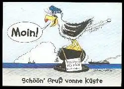 x06417; Schönn´ Gruss von ne Küste.