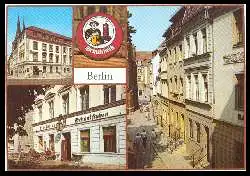 x06471; Berlin Hauptstadt der DDR. Gaststätte Zur Rippe, Am Nikolaikirchplatz, Alt Cöllner Schankstuben.