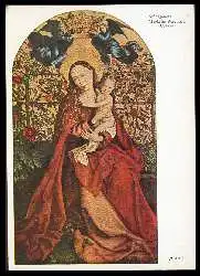 x06763; Schongauer: Maria im Rosenhag.