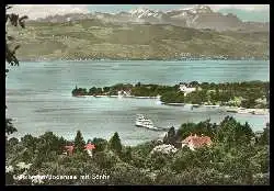 x06783; Kressbrohn. Bodensee mit Säntis.