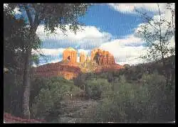 x06810; Arizona. Cathedral Rock at Redrock crossing near Sedona.