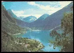 x06861; Norwegen. Geiranger. Grande Camping.