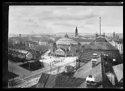 x06884; Dresden. Blick zum Carolaplatz mit Zirkusgebäude.