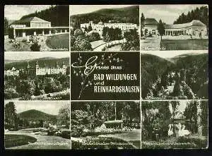 x06912; Bad Wildungen und Reinhardshausen, Gruss aus.