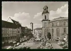 x07015; Frankfurt am Main. Raulsplatz mit Paulskirche und Rathaus.