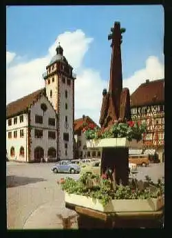 x07206; Mosbach Baden. Rathaus.