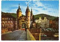 x07251; Heidelberg. Brückentor.