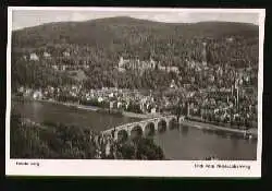 x07257; Heidelberg. Blick vom Philosophenweg.