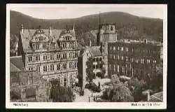 x07261; Heidelberg. Blick in den Schlosshof.