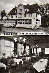 x07446; Rotenburq. Hann. PIRKE&#039;S HOTEL. WALDSCHLÖSSCHEN.