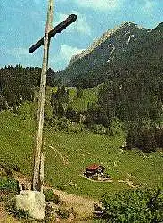 x07507; Scheffau, Tirol. Alpengasthaus WALLERALM.
