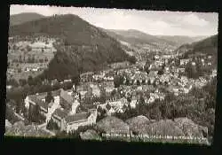 x07536; Wolfach. Schwarzwald. Blick vom Köpfelfelsen.