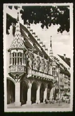 x07605; Freiburg i. Br. Das historische Kaufhaus auf dem Münsterplatz.