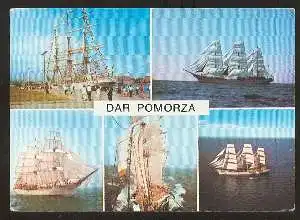 x07687; Statek Szkolny Dar Pomorza.
