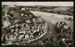 x07742; PASSAU. Blick vom Oberhaus nach Niederhaus u. Jlzstadt.