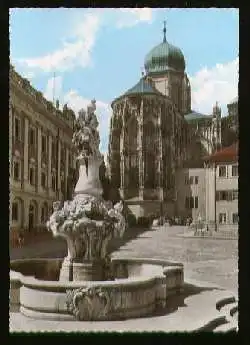 x07745; PASSAU Residenzplatz und Dom.