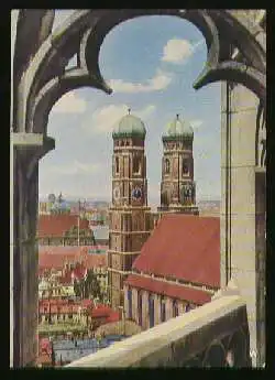 x07756; MÜNCHEN Blick vom Neuen Rathaus.