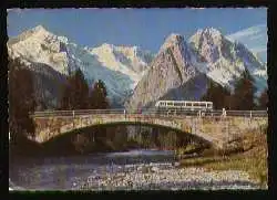 x07815; Loisachbrücke bei Garnisch Partenkirchen.