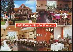 x08137; Malsfeld Beiseförth i. Fuldatal. Hotel_Restaurant Park Cafe W Wenderoth.