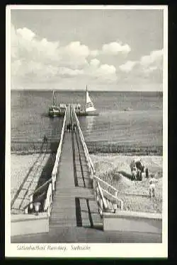 x08258; Niendorf/Ostsee. Seebrücke.