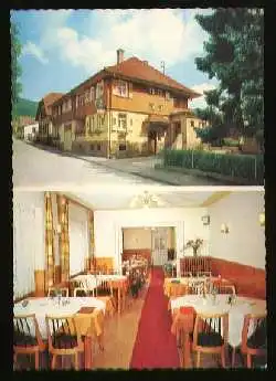 x08377; Seelbach bei Lahr/Schwarzwald. PENSION WEINSTUBE.