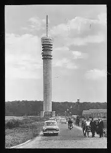 x08735; Schwerin. Zippendorf. Neuerbauter Fernsehturm mit Turmcafe.