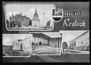 x08894; Rostock, Gruss aus.