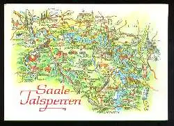 x09045; Saale. Talsperren.