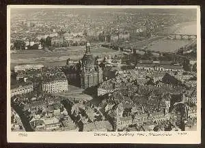 x09074; Dresden, v.d. Zerstörung 1945, Frauenkirche.