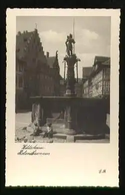 x09436; Hildesheim. Rolandsbrunnen.