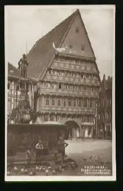 x09466; Hildesheim. Knochenhaueramtshaus.