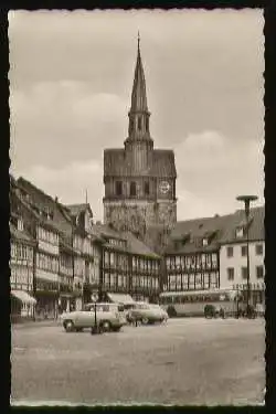 x09537; Osterode (Harz) Kornmark mit Marktkirche.