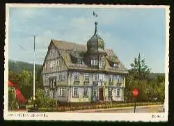 x09614; Hahnenkee Im Oberharz. Rathaus.