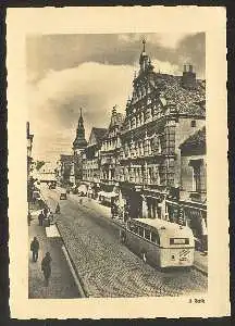 x09646; Insterburg. Alte Giebel in der Hindenburgstrasse.