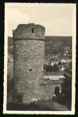 x09758; KARLSHAFEN (Weser) Hugenottenturm.