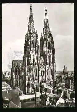 x09974; KÖLN am Rhein Dom, Westseite.