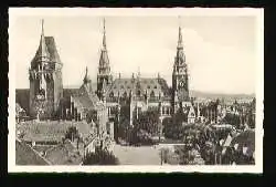 x10007; BAD AACHEN Rathaus mit Katschhof.