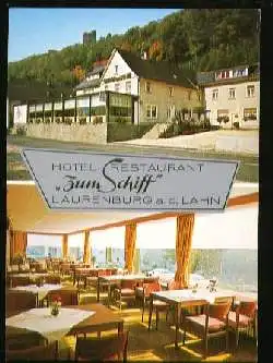 x10084; Läurenburg (Lahn). Hotel Pension ZUM SCHIFF*.