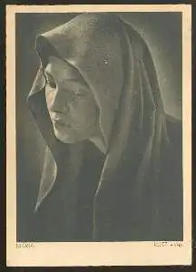 x10462; Oberammergau. Jubiläums Passionsspiele 1930: Maria.
